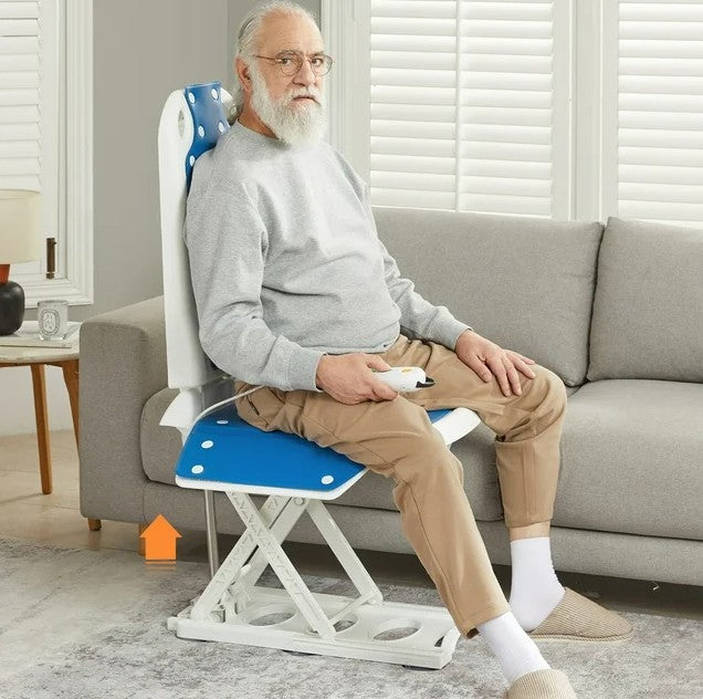 Vocic AX08 Electric Floor Patient Lift Chair Waterproof Foldable 300 Lb Capacity New