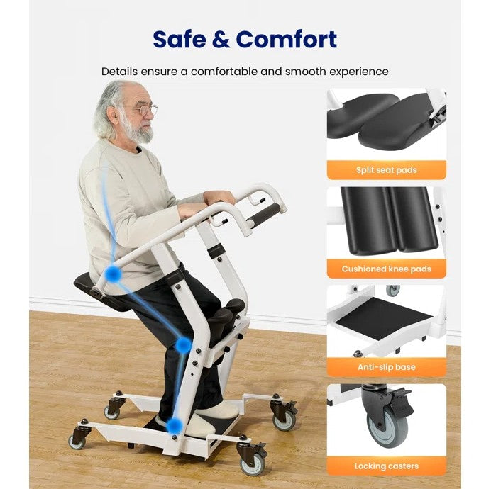 Vocic AY03 Standing Transfer Assist Device Sit-to-Stand Lift with 400 Lb Capacity New