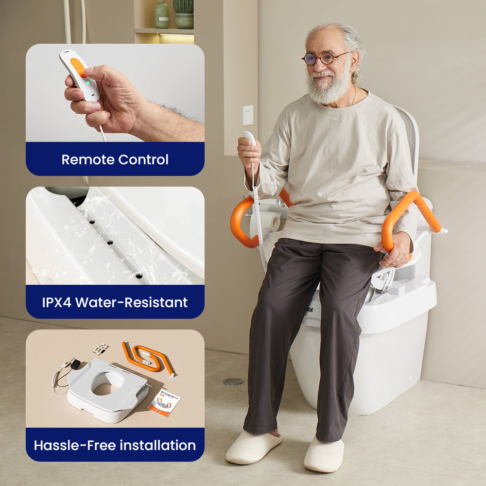 Used VOCIC AX12 Electric Toilet Lift Seat for Senior
