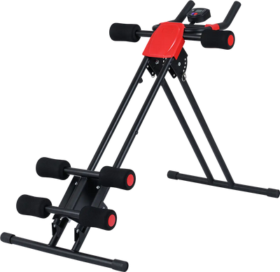 Costway Foldable Adjustable Ab Workout Machine 66510542 New
