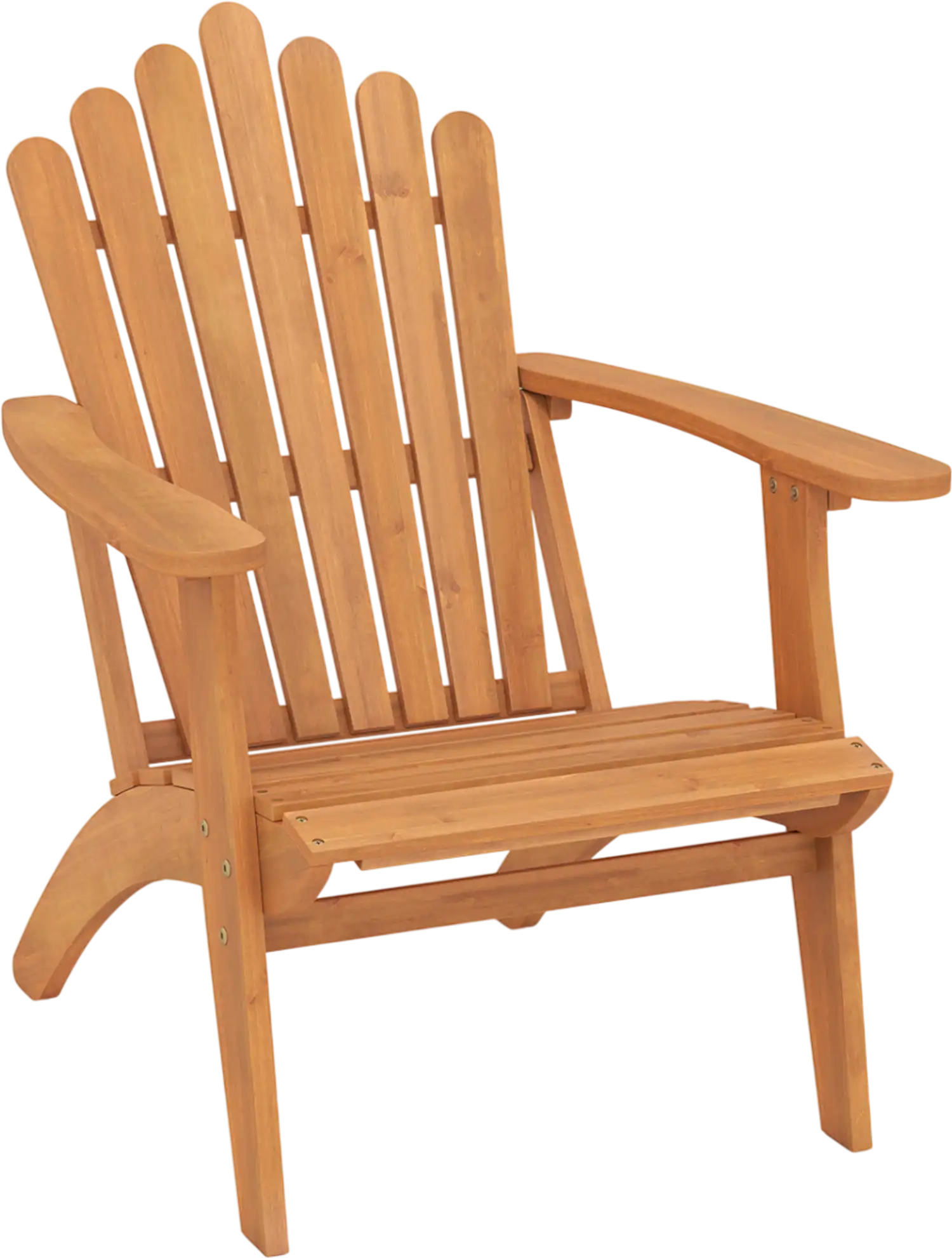 Costway Acacia Wood Outdoor Patio Adirondack Chair 400 lbs Capacity 90633733 New