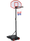 Adjustable Basketball Hoop System Stand with Wheels