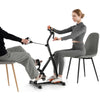 Adjustable LCD pedal exercise bike with massage function, suitable for upper and lower-limb training at home.