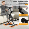 Adjustable LCD pedal exercise bike with massage function, heavy-duty metal frame, and 4 suction cups for stability.