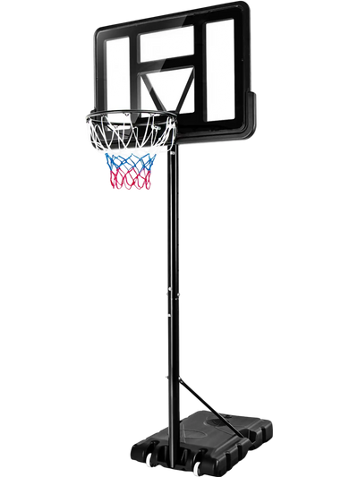 Costway Adjustable Portable Basketball Hoop Stand w/ Shatterproof Backboard Wheels 54321680 New