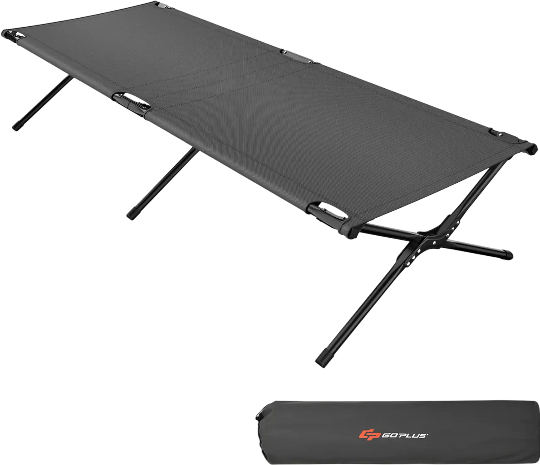 Costway Folding Camping Cot for Adults Kids 40682153 New