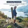 Folding camping cot in a carry bag, made of heavy-duty 600D oxford fabric, ideal for camping and outdoor activities.