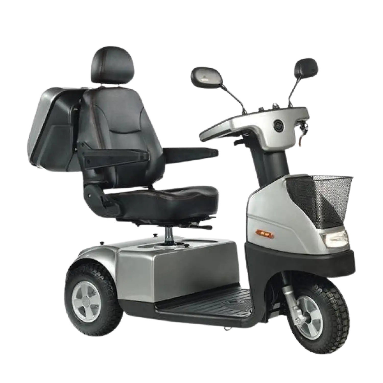 Afikim Afiscooter C3 Standard 3-Wheel Electric Mobility Scooter Silver New