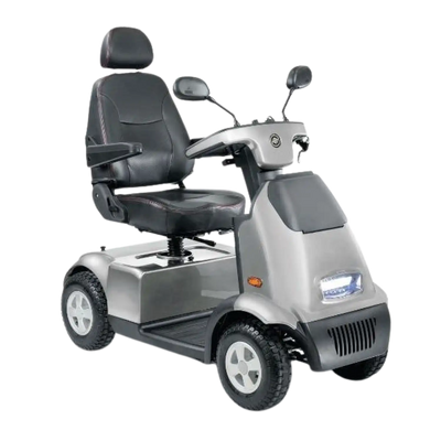 Afikim Afiscooter C4 4-Wheel Electric Mobility Scooter Silver New