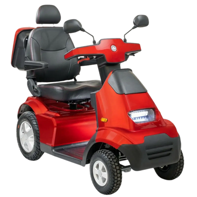 Afikim Afiscooter S4 4-Wheel Electric Mobility Scooter Red New