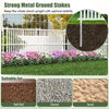 Strong metal ground stakes for Air Conditioner Fence Panel, ensuring stability in soft soil, gravel, or sand.
