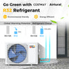 Airtural Series 18000 BTU ductless mini split air conditioner with R32 refrigerant, designed for efficient cooling and.