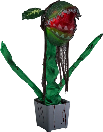Costway Animated Halloween Man-Eater Plant Prop 43232297 New