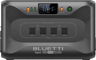 Bluetti Apex 300 2764Wh/3840W Portable Power Station Dual Voltage 120/240V New