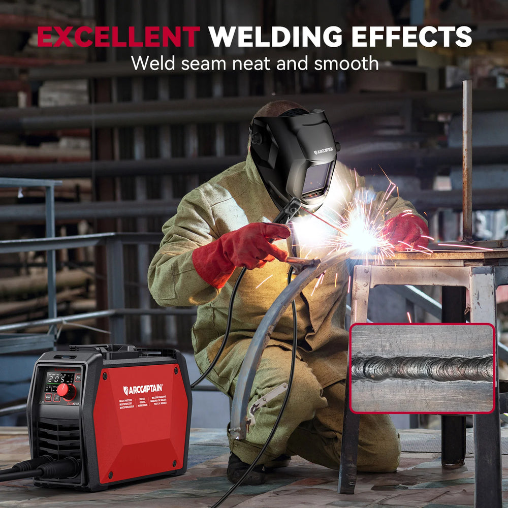 Arccaptain ARC205 Pro Stick Welder Dual Voltage IGBT Inverter SYN App Control New