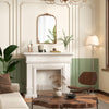 Arched Mirror for Wall Gold Traditional Vintage Ornate Baroque Mirror with Metal Frame-S - Gallery View 1 of 10