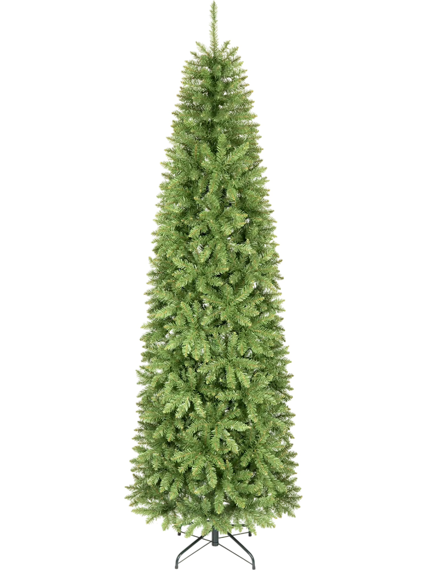 Costway Artificial Pencil Christmas Tree Folding Metal Stand 45935169 New