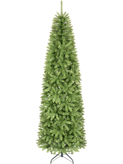 Costway Artificial Pencil Christmas Tree Folding Metal Stand 45935169 New