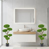 Indoor outdoor 6 balls topiary tree with realistic trunk and weighted base, perfect for vibrant decor in any space.