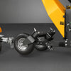 6 inch E-start Zonsen 420cc 13.4hp Gas Powered 4 - Wheel Drum Wood Chipper with Taillight ,  B150