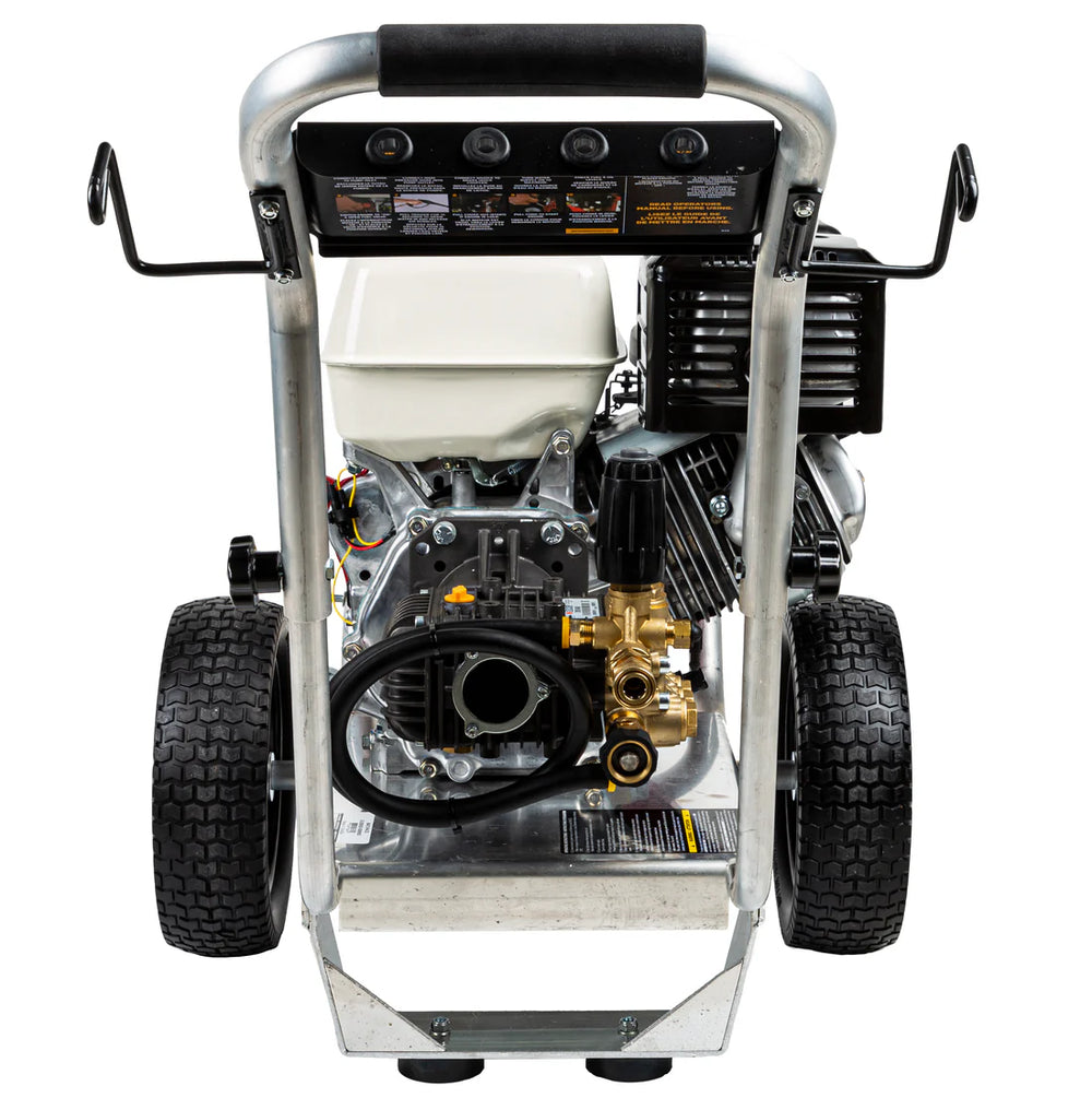 BE Pressure Washer Cold Water 4,200 PSI 4.2 GPM Honda GX390 Engine Steel Frame B4213HACS New