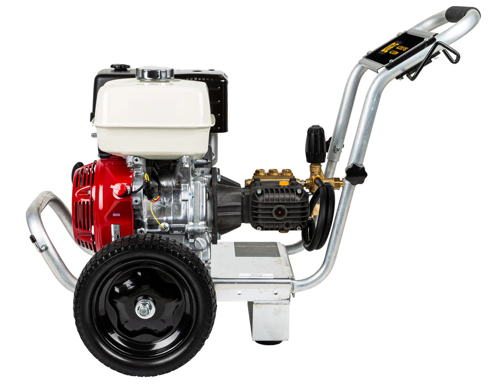 BE Pressure Washer Cold Water 4,200 PSI 4.2 GPM Honda GX390 Engine Steel Frame B4213HACS New