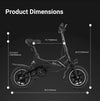 GoPowerBike B555 GoSpyder Mini Electric Bike 350W 30 Mile Range 16 MPH New