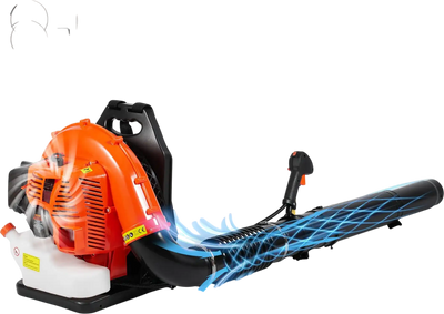 Vevor Backpack Leaf Blower 79cc 2-Cycle with 3L Fuel Tank 930CFM 184 MPH New