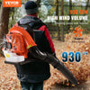 Vevor Backpack Leaf Blower 79cc 2-Cycle with 3L Fuel Tank 930CFM 184 MPH New