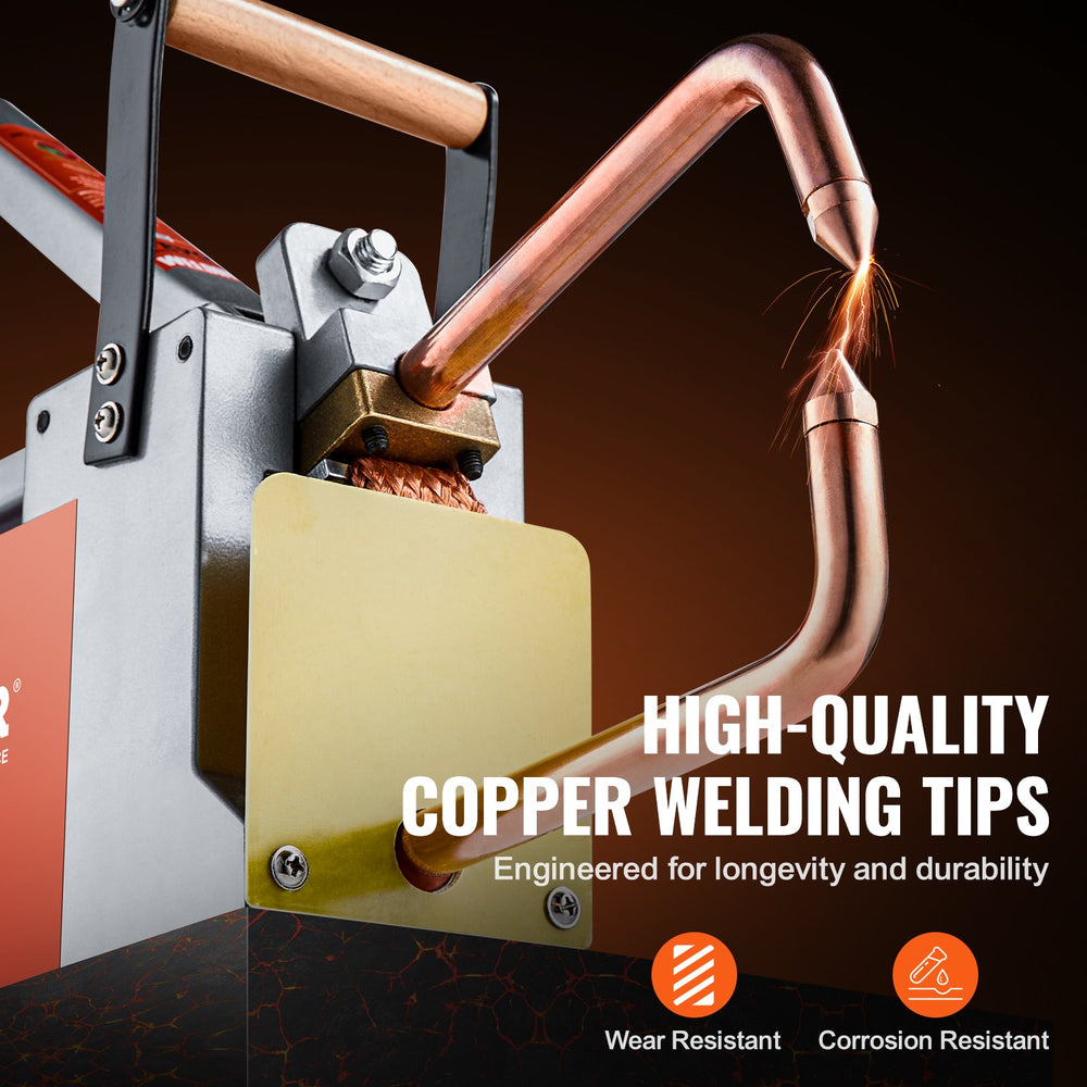 Vevor Spot Welder 1/8" Portable Handheld Welding Gun with 1.5KVA Input for Aluminum and Carbon Steel New