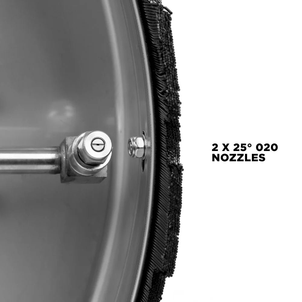 BE Whirl-A-Way Surface Cleaner 20" Stainless Steel 8 GPM 4000 PSI 180°F New