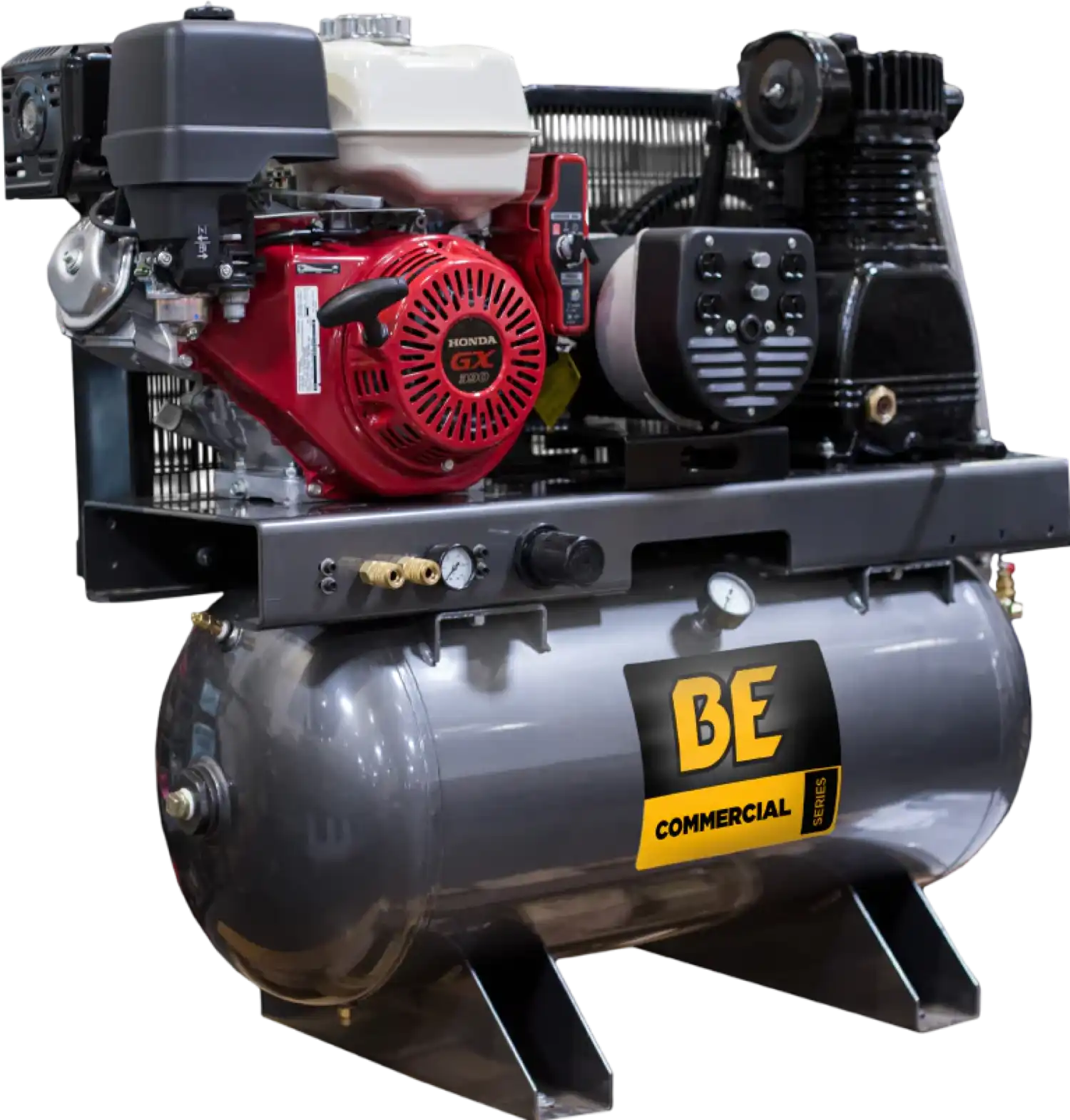 BE 3500W/4000W Generator Air Compressor 16 CFM at 175 PSI 30 Gallon New