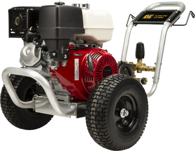 BE Gas Pressure Washer Cold Water 3,200 PSI 5.2 GPM Honda GX390 Engine New