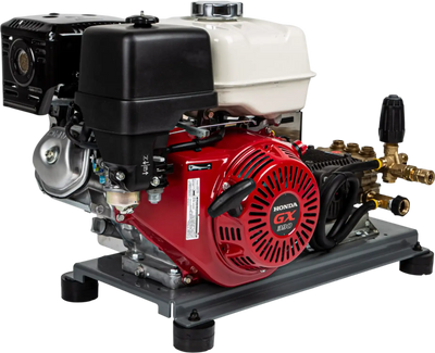 BE Pressure Washer Truck Mount Cold Water 3,200 PSI 5.2 GPM Honda GX390 Engine New