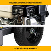 BE Pressure Washer Cold Water 4,200 PSI 4.2 GPM Honda GX390 Engine Steel Frame B4213HACS New
