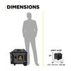 BE 8500W/10500W Inverter Generator Tri-Fuel Gas Liquid Propane Natural Gas Low THD Powerease Engine Electric Start New