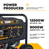 BE 9000W/12500W Generator Tri-Fuel Gas Propane Natural Gas Electric Start CO Detect 120/240V New