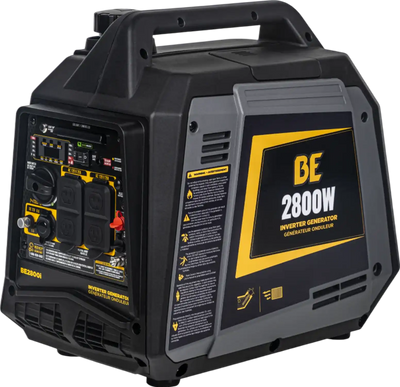 BE 2500W/2800W Inverter Generator Low THD Gas Powerease Engine Recoil Start New