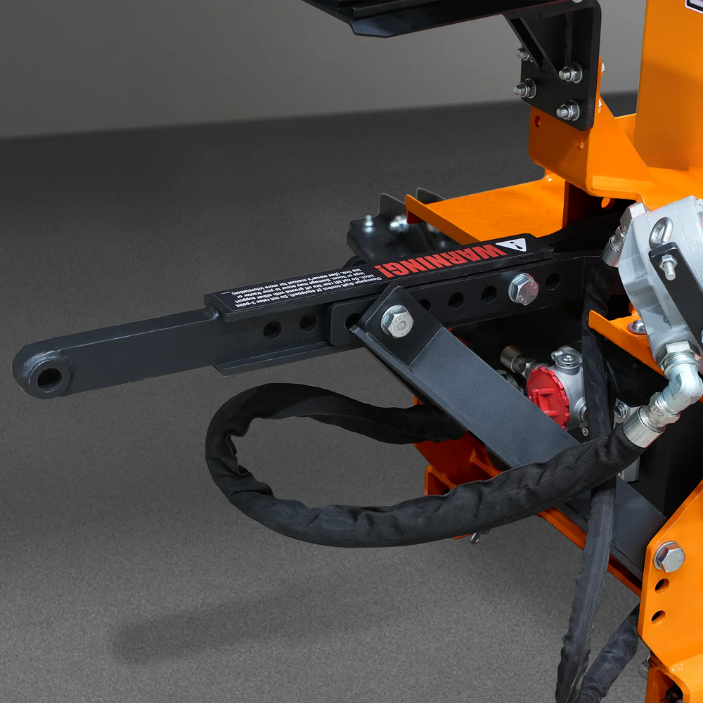 7' Tractor Backhoe Attachment with Hydraulic Thumb,  12" Bucket,  ISO/SAE Switchable Controls,  Self-Contained Hydraulic System,  3 Point Hitch Cat.1,  15-50 HP,  BH660H