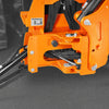 9' Tractor Backhoe Attachment with Mechanical Thumb,  15" Bucket,  ISO/SAE Switchable Controls,  Self-Contained Hydraulic System,  3 Point Hitch Cat.1 & 2,  25-100 HP,  BH860M