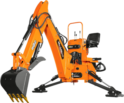 MechMaxx BH860 Tractor Backhoe Attachment 9' Hydraulic Thumb 15