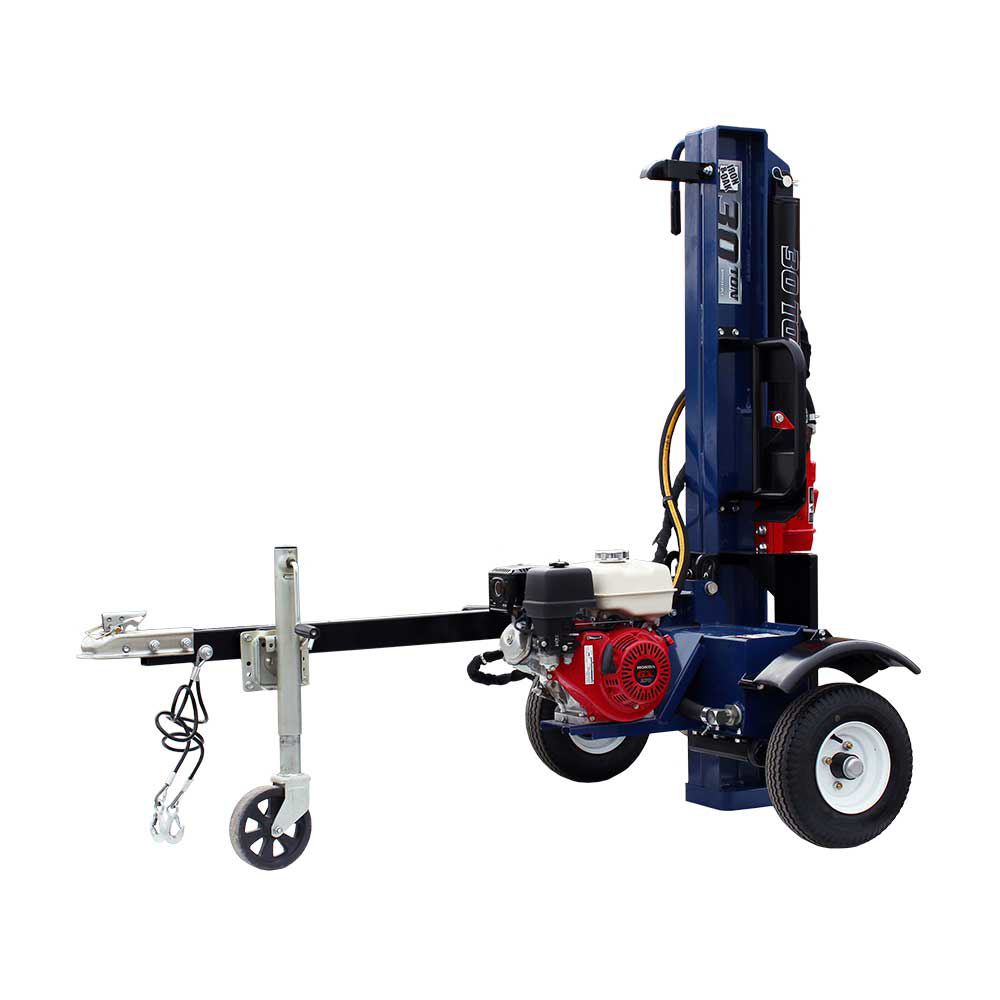 Iron and Oak Log Splitter 30-Ton Vertical/Horizontal Tow Behind Portable Gas with Honda GX270 Engine BHVH3018GX New