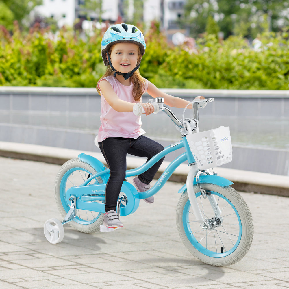 14/16/18 Inch Kids Bike with Dual Brakes and Adjustable Seat-14 inches - Gallery View 1 of 8