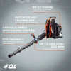 Senix BLB4QL-M Backpack Leaf Blower 49cc 4-Cycle Gas Powered Up to 600 CFM New