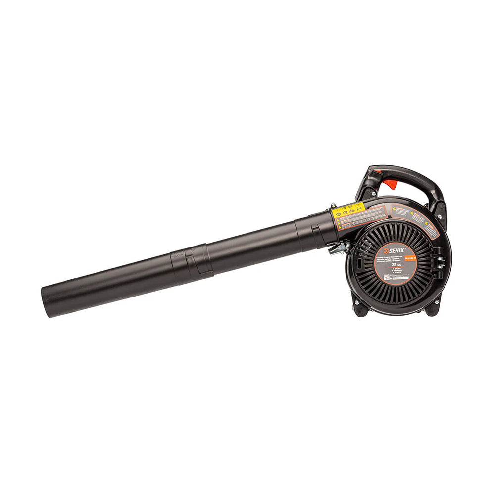 Senix BLV4QL-M Handheld Leaf Blower and Vacuum 31cc 4-Cycle Gas Powered Up to 550 CFM New