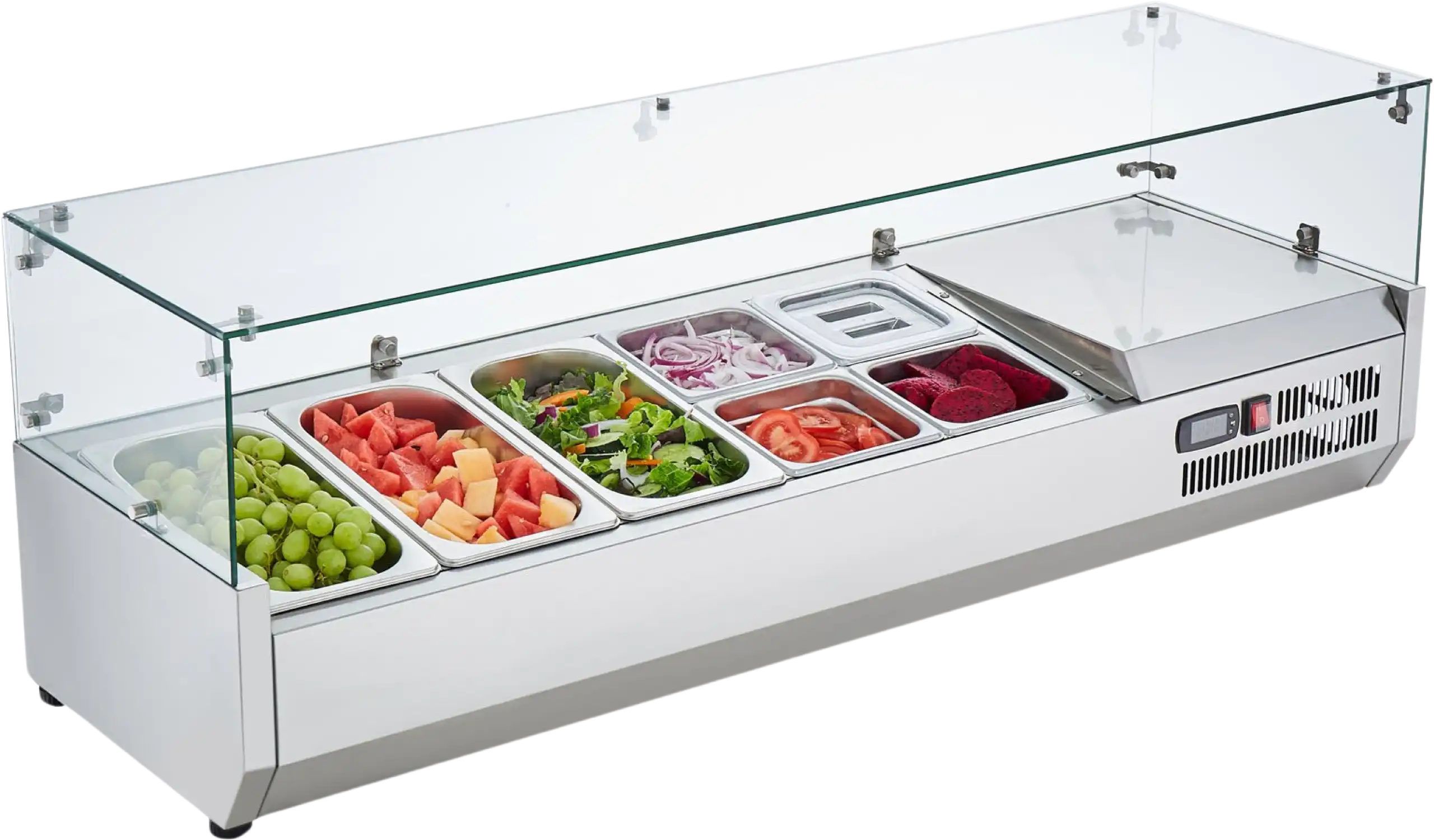 Vevor Refrigerated Condiment Prep Station 51.3