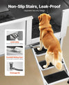 Vevor Dog Grooming Tub 62" Stainless Steel Anti-Slip Stairs Showerhead Leak-Proof New