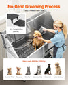 Vevor Dog Grooming Tub 62" Stainless Steel Anti-Slip Stairs Showerhead Leak-Proof New