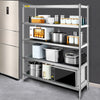 Vevor 5-Tier Storage Shelf 60" x 18.5" x 72" Stainless Steel 1650 Lbs. Capacity Adjustable Height New