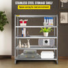 Vevor 5-Tier Storage Shelf 60" x 18.5" x 72" Stainless Steel 1650 Lbs. Capacity Adjustable Height New